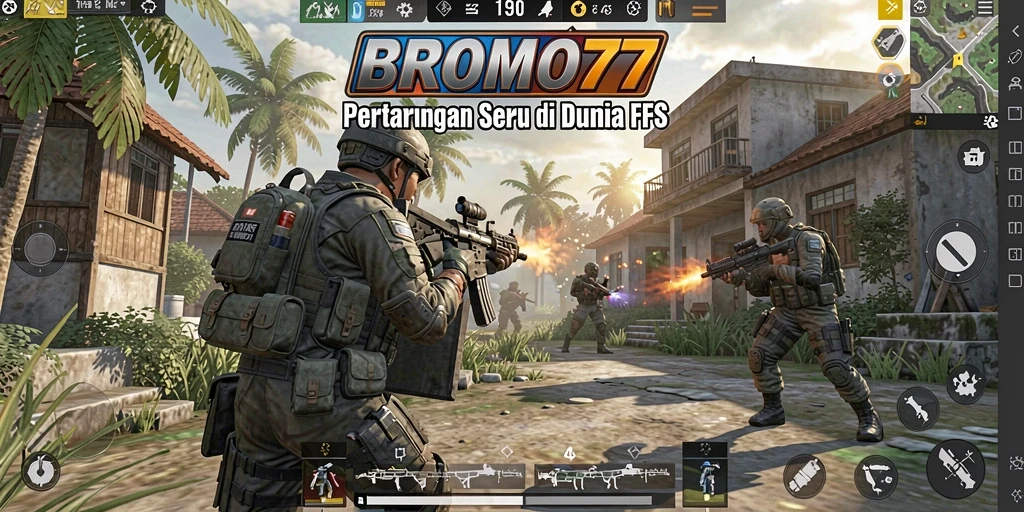 Tampilan gameplay BROMO77 yang menegangkan dan mendebarkan.