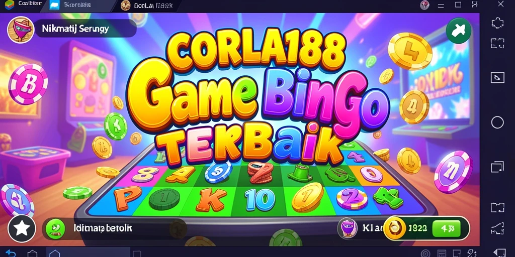 Tangkapan layar gameplay Bingo di CORLA188, menampilkan momen seru permainan.