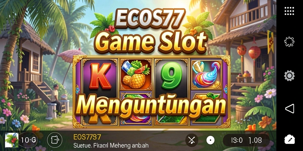 Tampilan gameplay Slot EOS77 yang menawan dan menghibur.