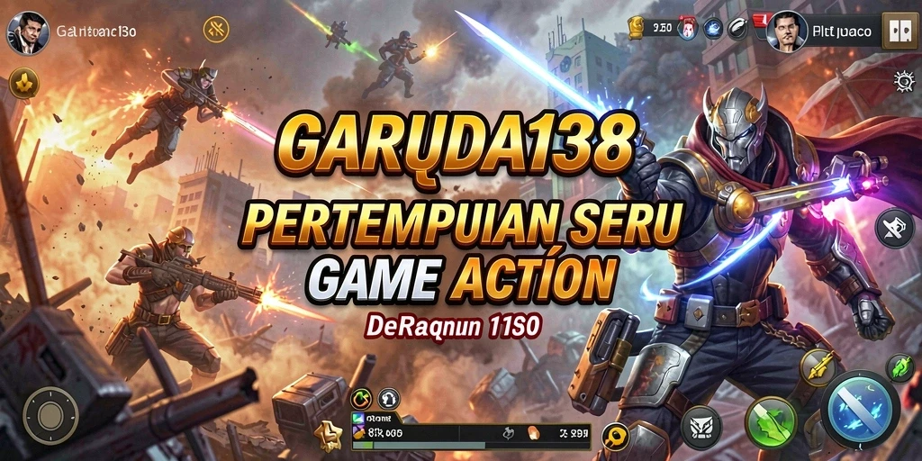 Tampilan gameplay seru dan penuh aksi dari GARUDA138.