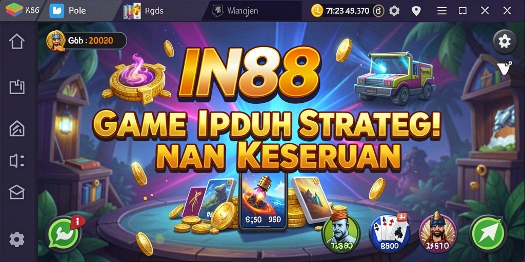 Gameplay seru dari IN88 yang menantang strategi bermain.