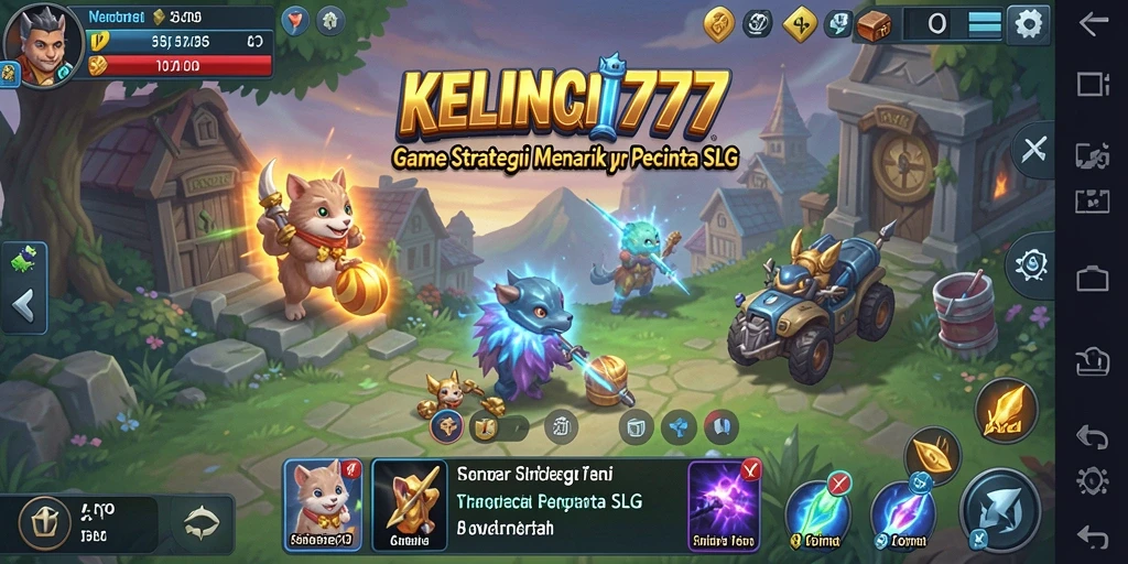 Gameplay dinamis KELINCI777 yang menarik dan strategis.