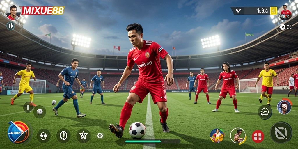 Tangkapan layar utama MIXUE88 yang menunjukkan aksi pertandingan seru.