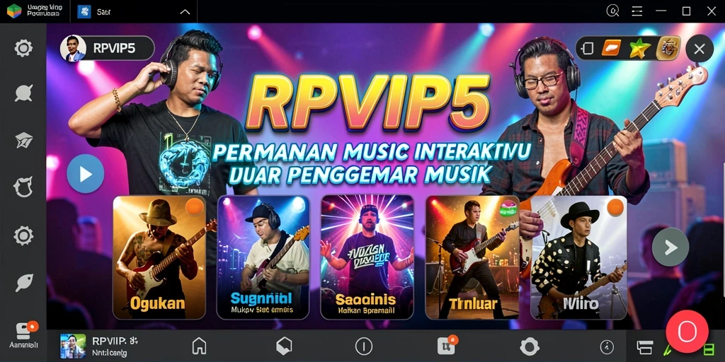 Tampilan gameplay RPVIP5 yang menarik dan penuh warna.