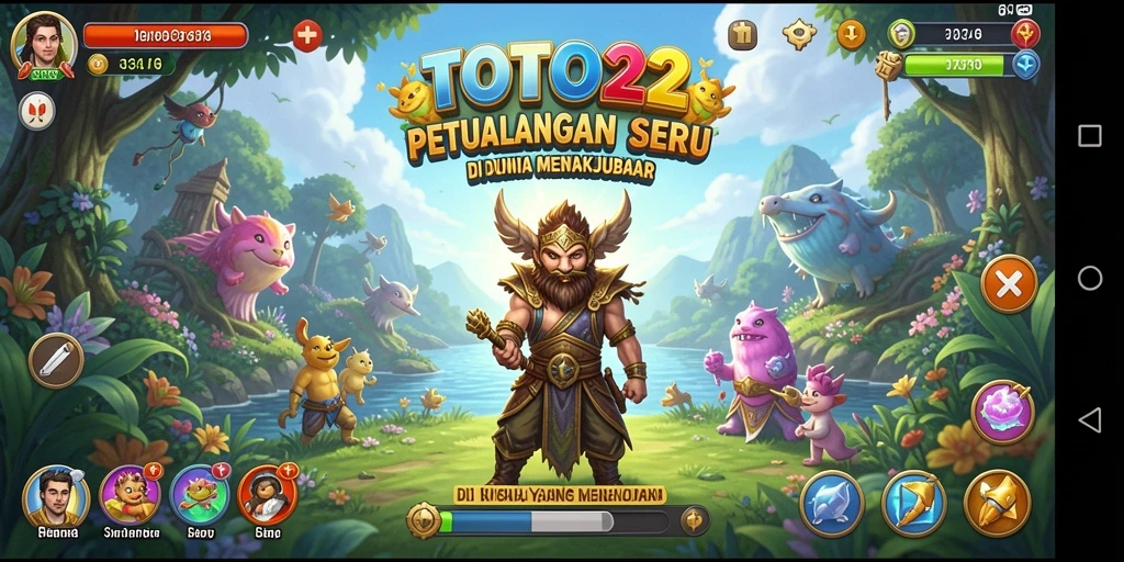 Screenshot gameplay TOTO22 yang menampilkan petualangan seru dan menantang.